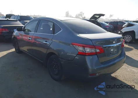 2015 Nissan Sentra S from USA, damaged, VIN 3N1AB7AP5FY338756